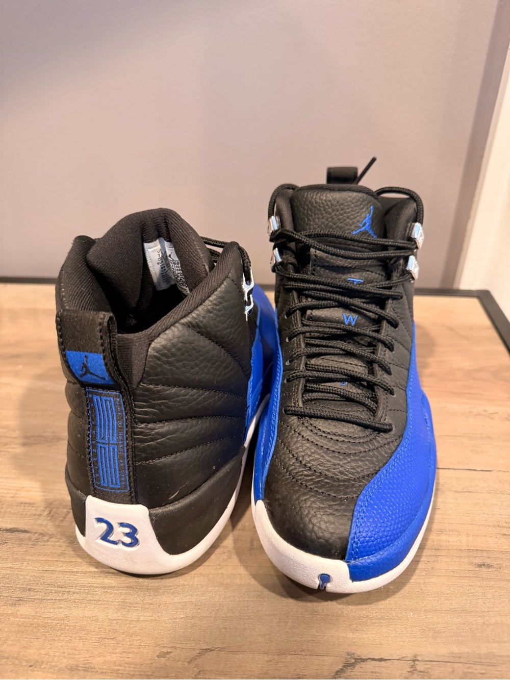 Jordan Air Jordan 12 Retro “Hyper Royal” Black/Blue/White US 7.5